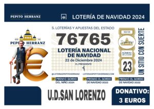 Lee más sobre el artículo LOTERÍA DE NAVIDAD: 76765